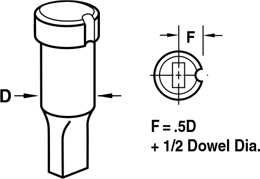 TuffPunch Dowel Pin