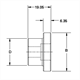 Cage Stopper Metric Dimensions